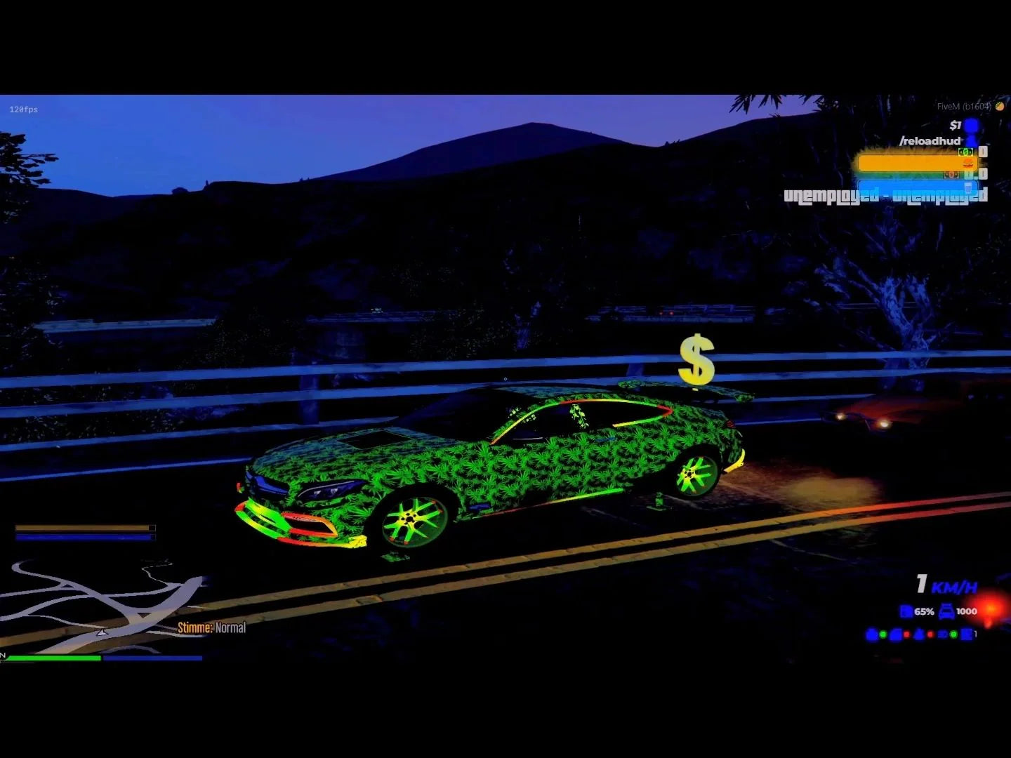 Mercedes C63s Weed Edition