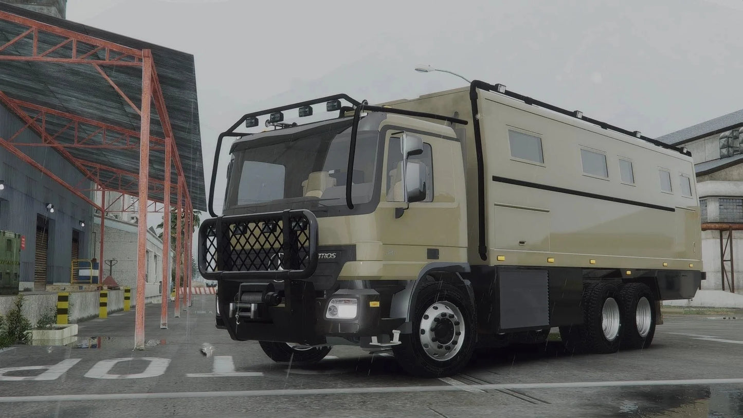 Mercedes Actros Military Transporter