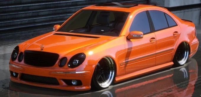 Mercedes E55 AMG Lowered | JB