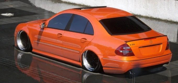 Mercedes E55 AMG Lowered | JB