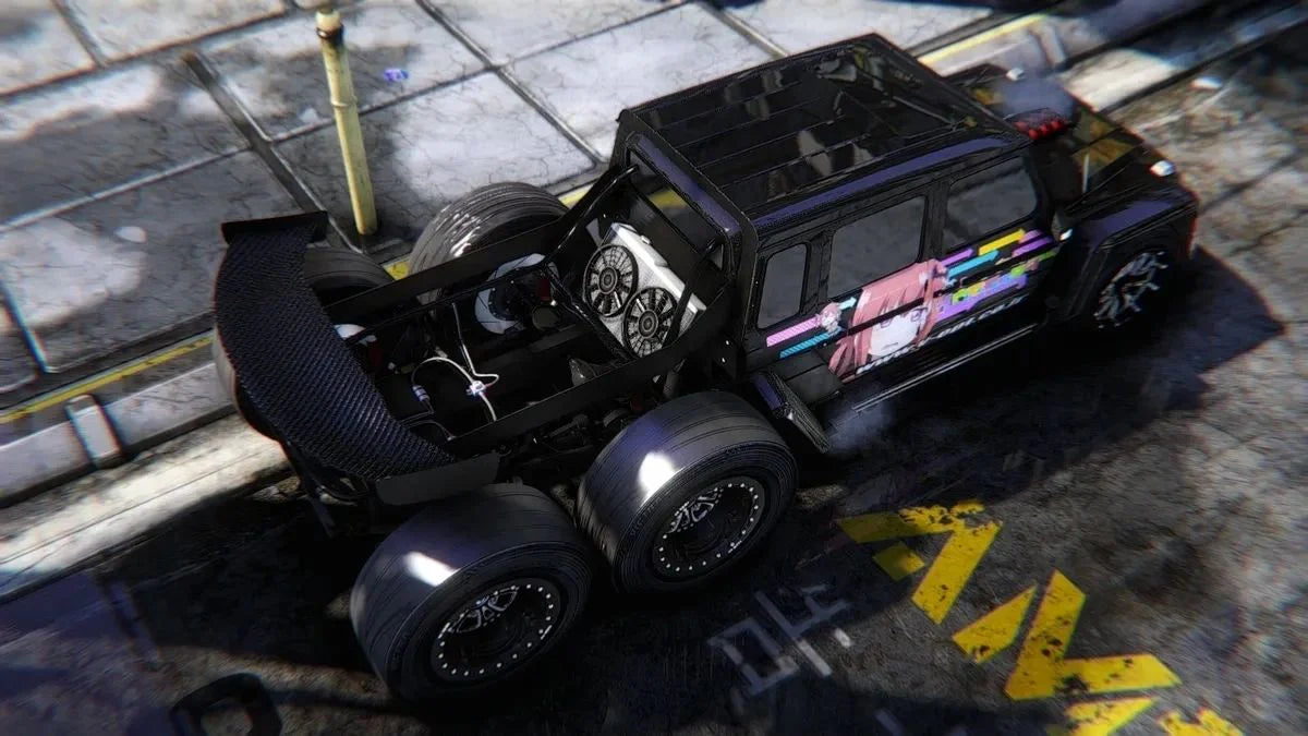 Mercedes G63 6x6 Demon 6 Seater (Bulletproof + 5 Liveries) | 5ifty | Tuned