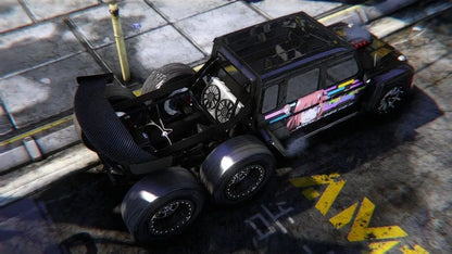 Mercedes G63 6x6 Demon 6 Seater (Bulletproof + 5 Liveries) | 5ifty | Tuned