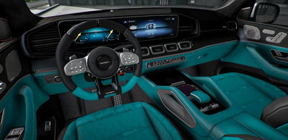 Mercedes GLE63 on 24s With Mansory Interior (Animated Sunroof) | GZ Customs