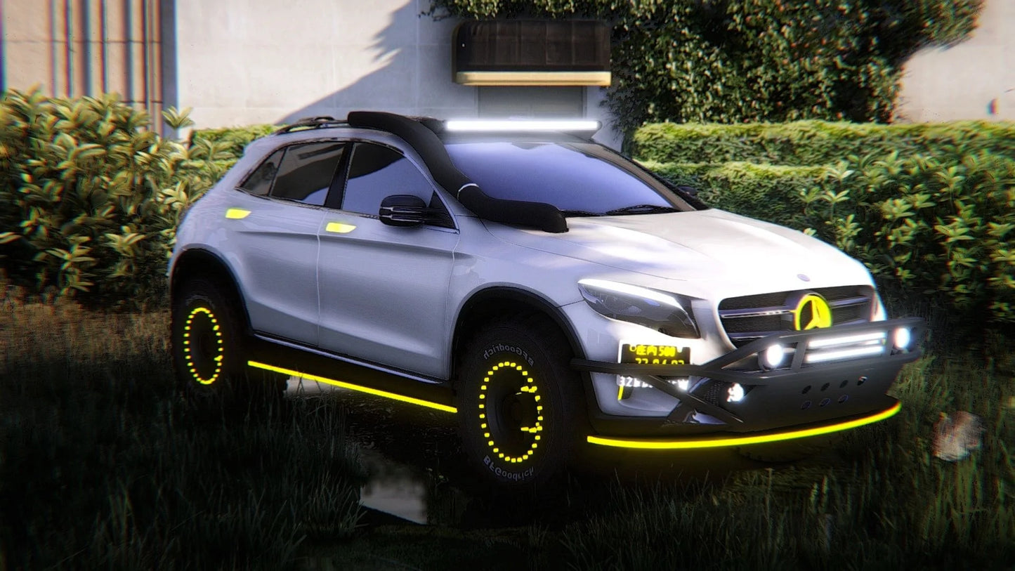 Mercedes GLA Concept Raid | Sakura Services