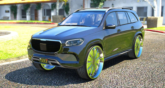(Debadged) Mercedes GLS600 Maybach Donk | MiC Customs