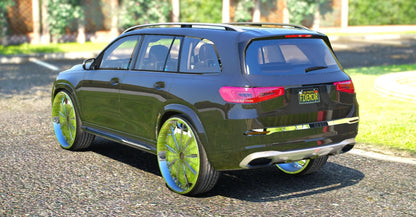(Debadged) Mercedes GLS600 Maybach Donk | MiC Customs