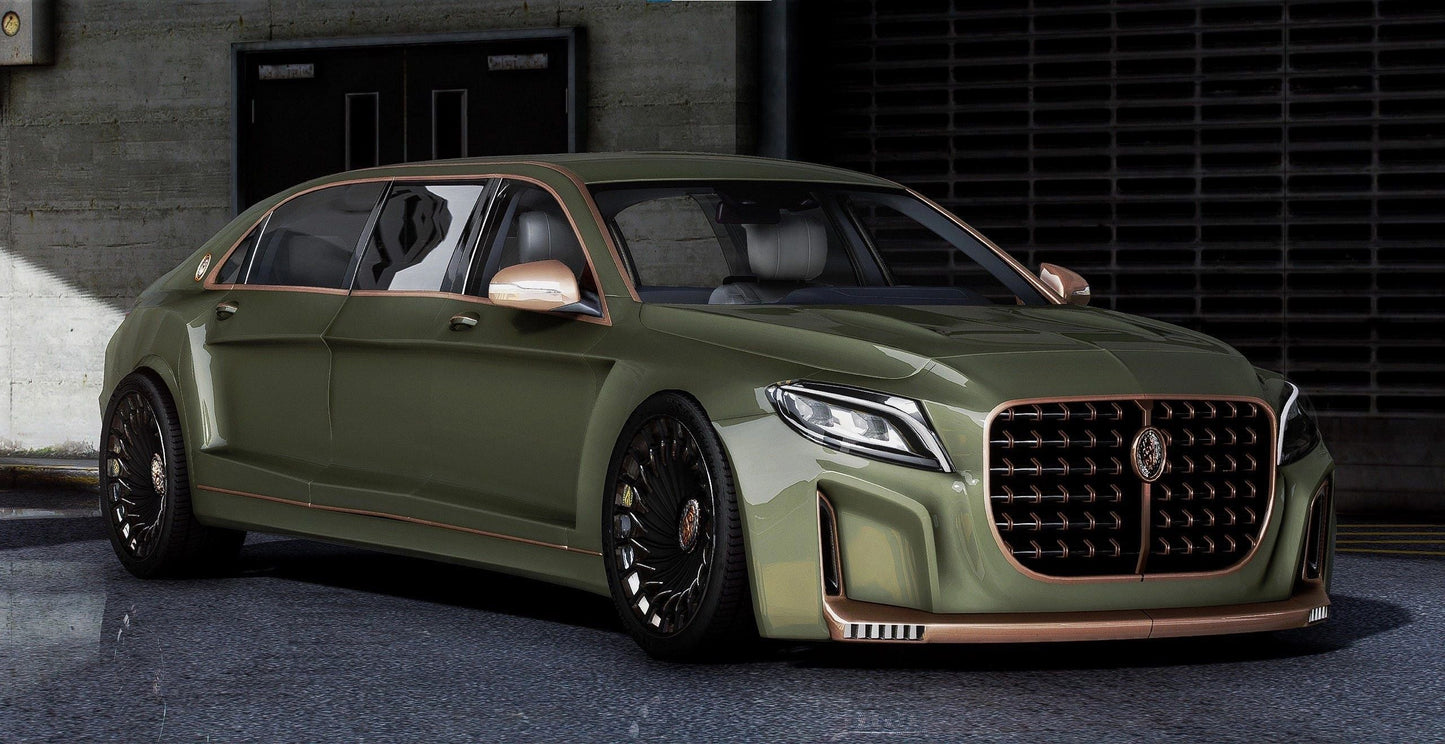 Mercedes Maybach S600 Scaldarsi Emperor Stretch | Cars Custom