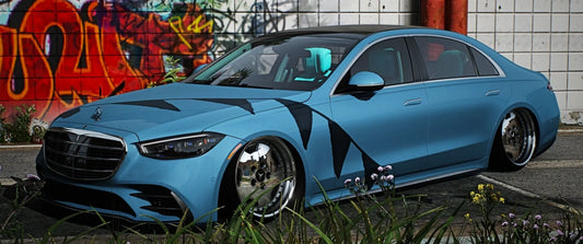 Mercedes S500 W223 Stanced Engine Swap (5 Seater) | sly