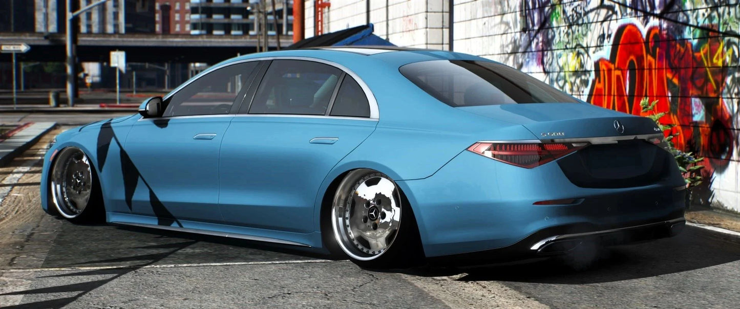 Mercedes S500 W223 Stanced Engine Swap (5 Seater) | sly