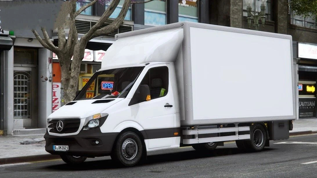 Mercedes Sprinter Facelift Kasten Transporter | X-Modding