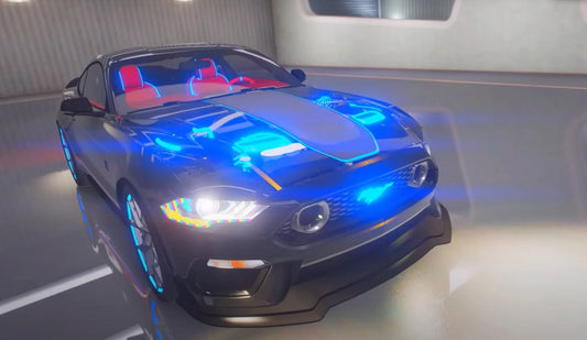 Mustang MACH 1 Animated Lights | DR Customs