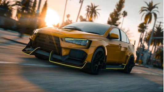 Mitsubishi Lancer Evo X Hycade Bodykit ( Animated Lights ) | Toldi