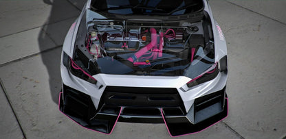 (Debadged) Mitsubishi Lancer Evolution X FR-400 Pinky | DEFz Customs