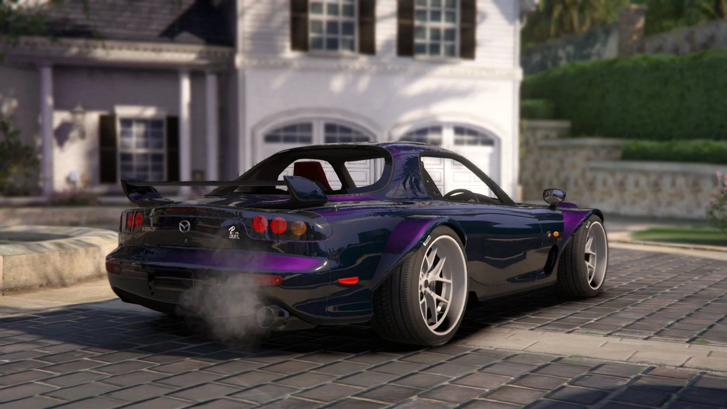 Mazda RX Spirit Slammed Widebody I Pixxa