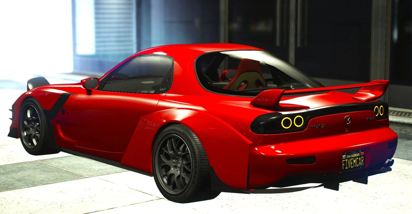 Mazda RX7 Hycade Edition [Animated Lights] | Itzahmad_2002