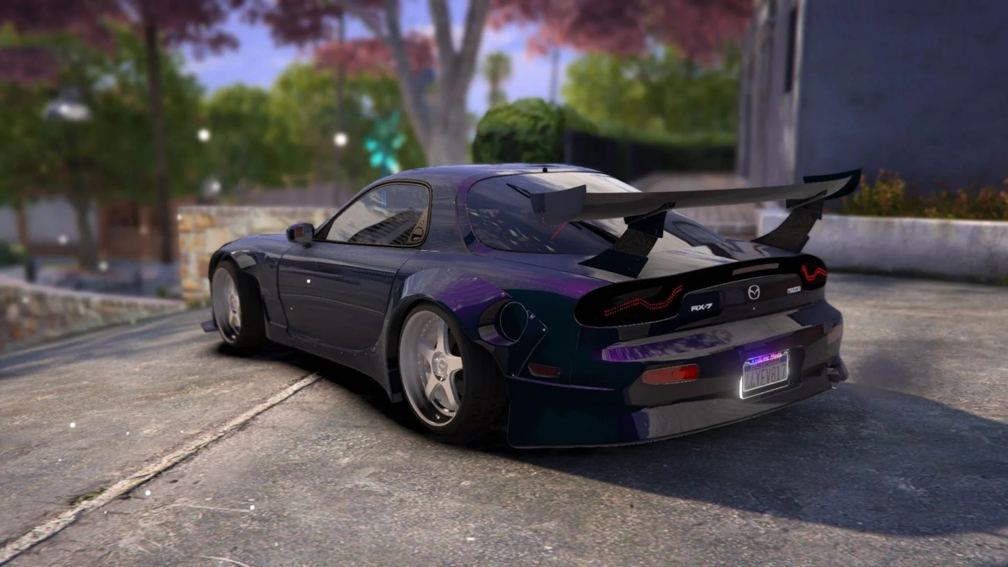 Mazda Rx7 Show Drift | Tora