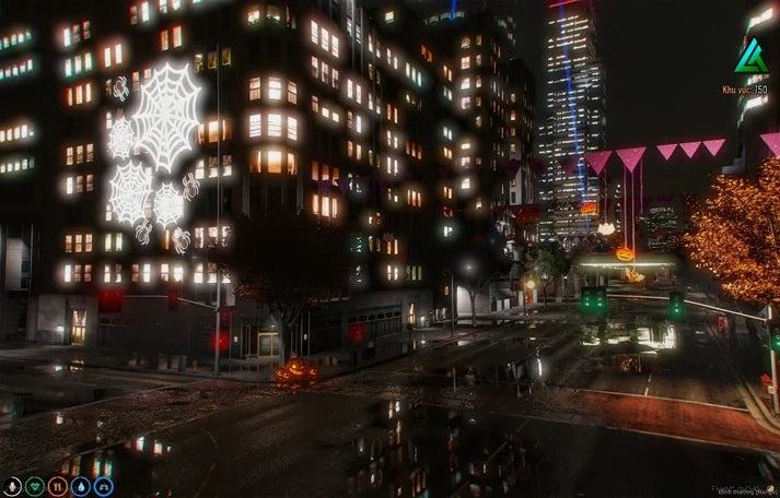 [MAP] Halloween City Decoration (Legion)