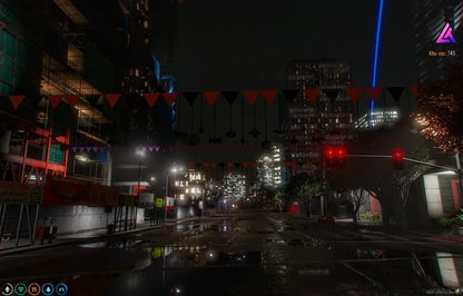 [MAP] Halloween City Decoration (Legion)