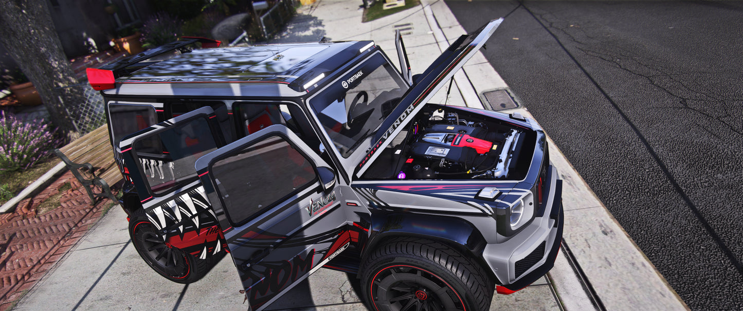 Mercedes Brabus 900 Rocket Venom [Dinamic Lights] | Port Baek