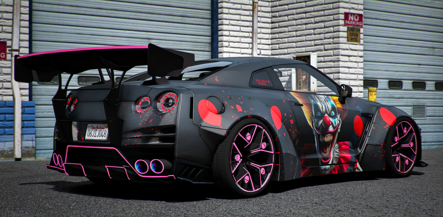 (Debadged) Nissan R35 Halloween | RY Customs