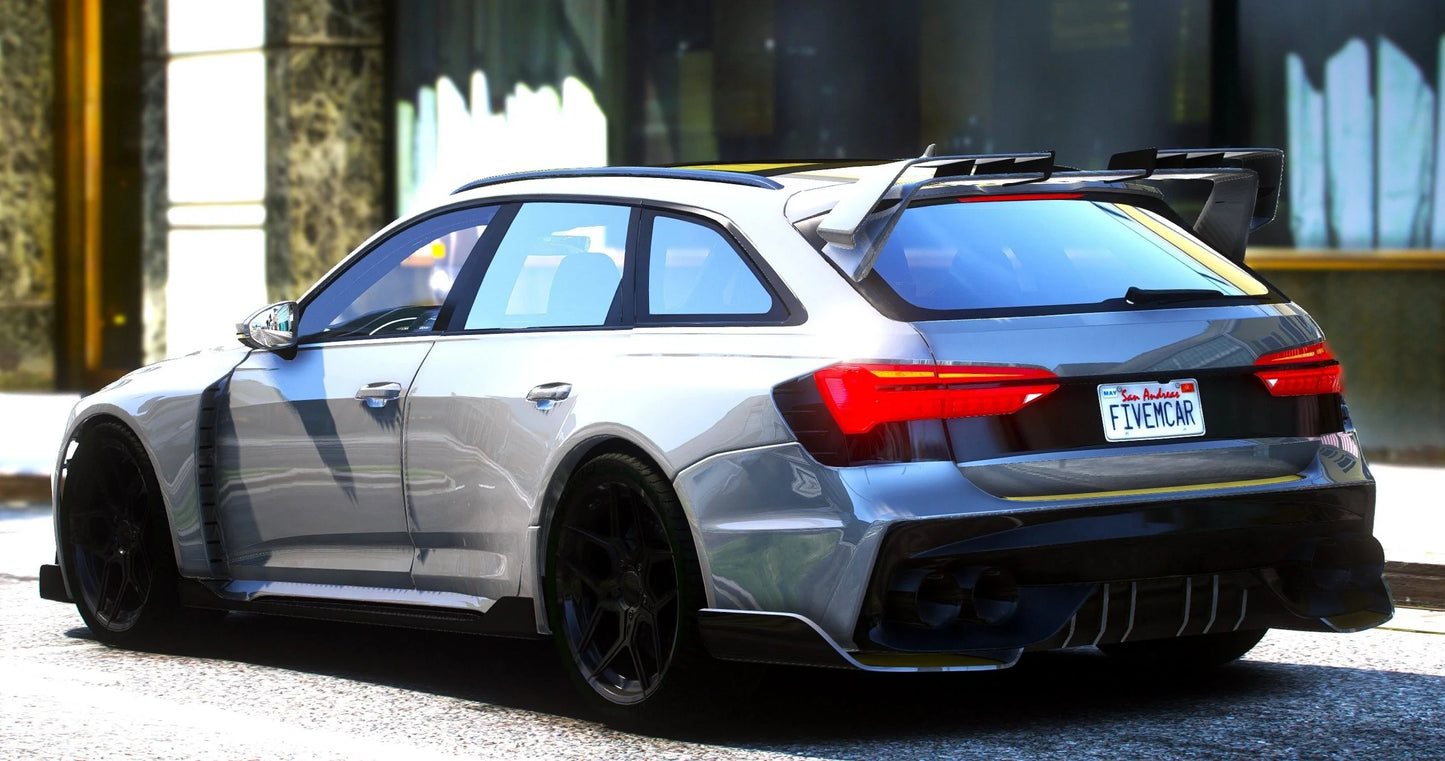 (Debadged) 2022 Audi RS6 Hycade | Underground Customs