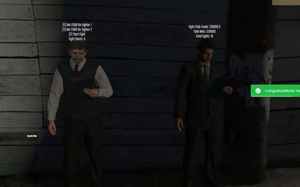 [QB CORE] Underground Showdown: Ultimate NPC Fight Club & Betting Script