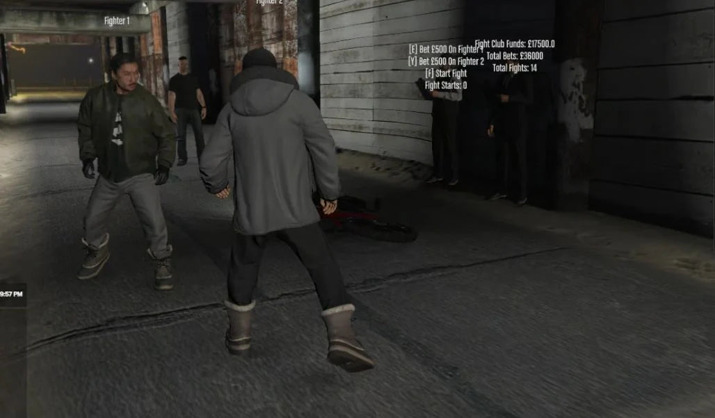 [QB CORE] Underground Showdown: Ultimate NPC Fight Club & Betting Script