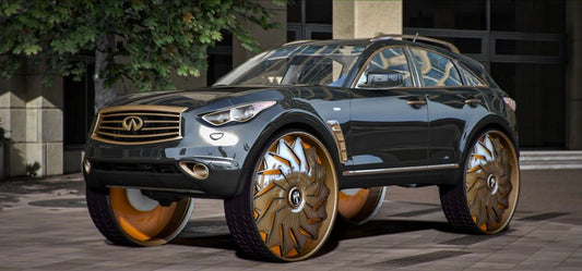 Infiniti FX on Dubs | BrainShack Customs