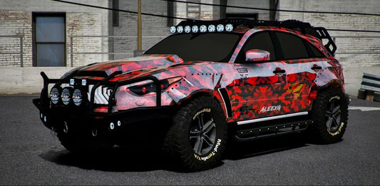 Infiniti FX50s Offroad (2 Liveries) | Sawz Ink