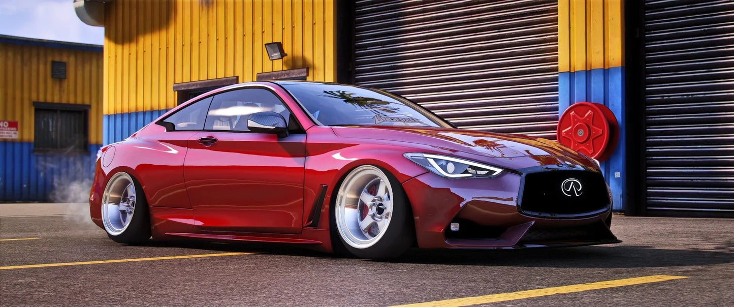 Infiniti Q60 Stanced | Koolin
