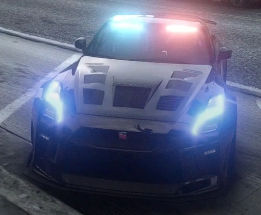 Unmarked PD Nissan GT-R35 Kream Type III | MT Editz