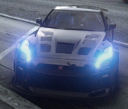 Unmarked PD Nissan GT-R35 Kream Type III | MT Editz