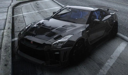 Unmarked PD Nissan GT-R35 Kream Type III | MT Editz