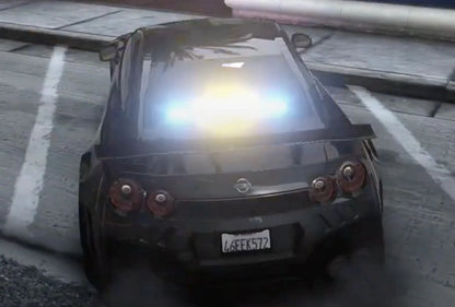 Unmarked PD Nissan GT-R35 Kream Type III | MT Editz