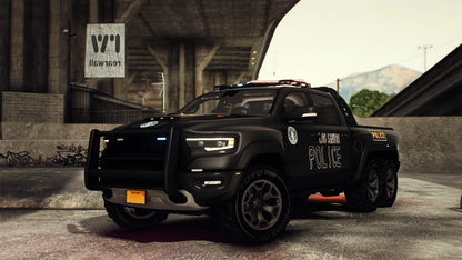 [Non ELS] 2022 Police Dodge Ram 1500 TRX 6x6 Warlord | DL Cars