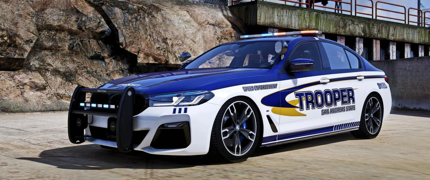 [Non ELS] BMW 550i Police | Paul