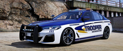 [Non ELS] BMW 550i Police | Paul