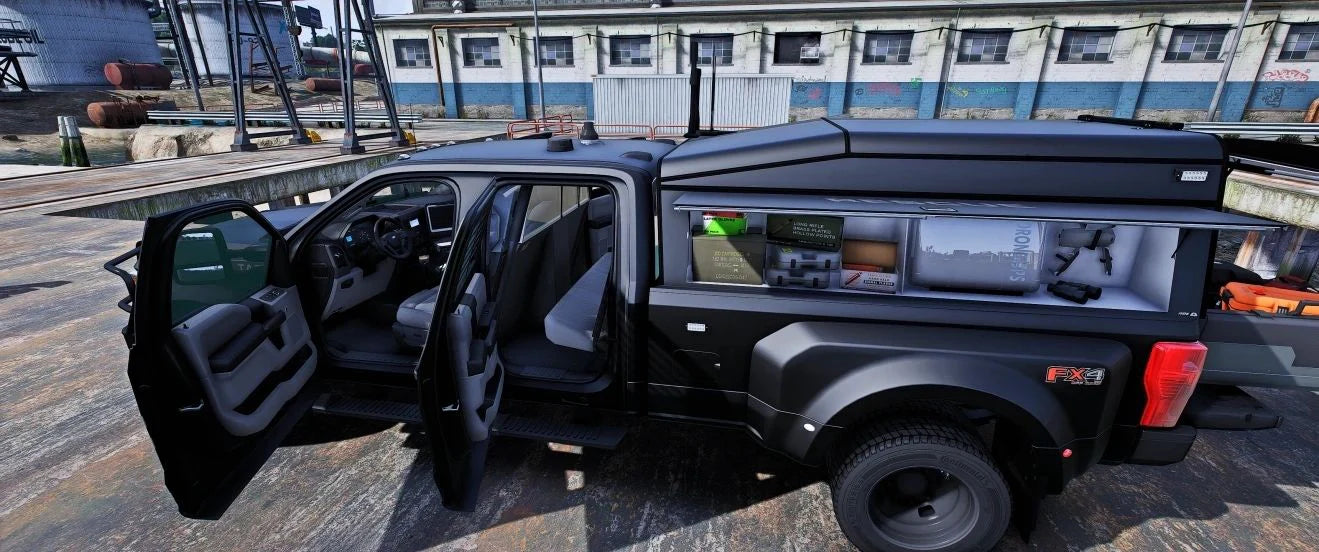 [Non ELS] Ford F350 Swat Patrol Truck | FST Mods