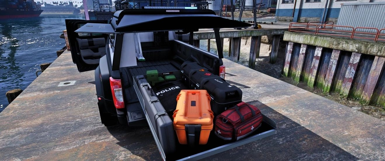 [Non ELS] Ford F350 Swat Patrol Truck | FST Mods