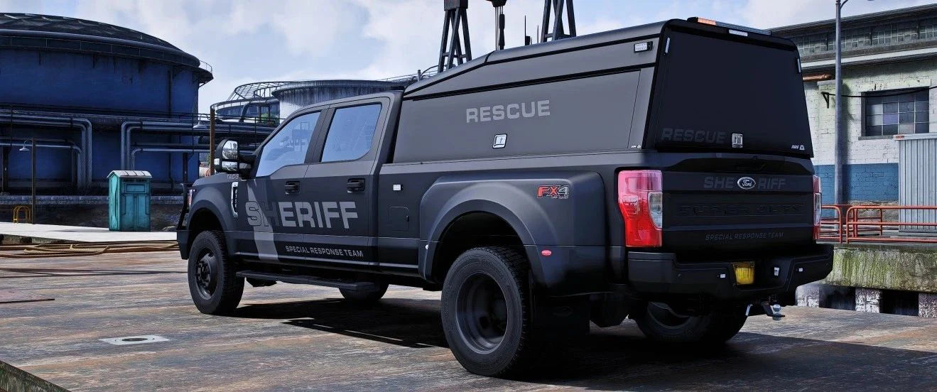 [Non ELS] Ford F350 Swat Patrol Truck | FST Mods