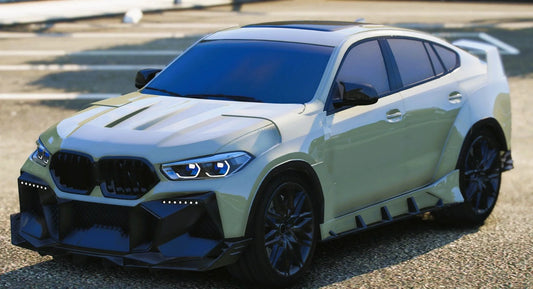 (Debadged) BMW X6 Custom 2022 | OWL Frost