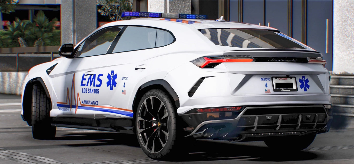 [Non ELS] Lamborghini Urus Medic EMS | Chino Garage