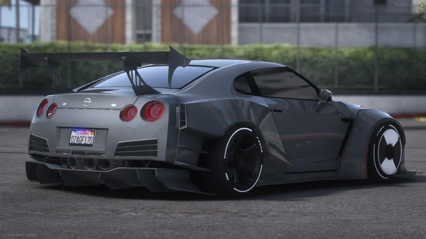[Non ELS] Nissan GTR R35 Widebody Police Leo | Tora