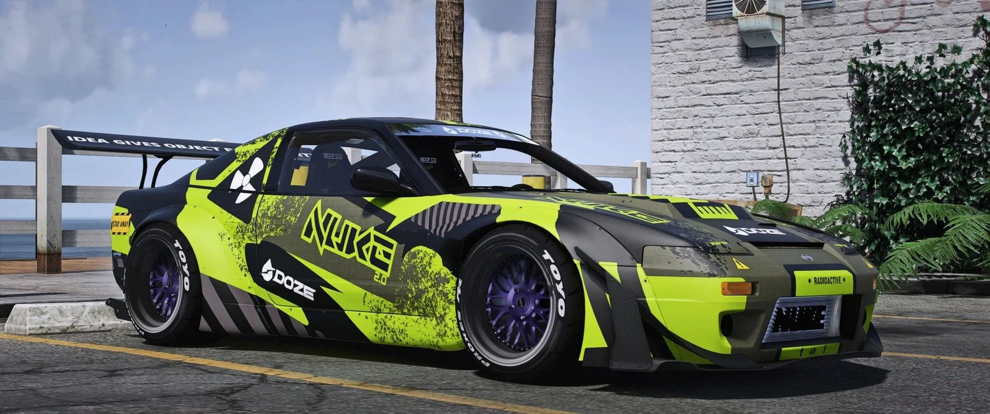 Nissan 240sx Nuke Edition | 404 Garage