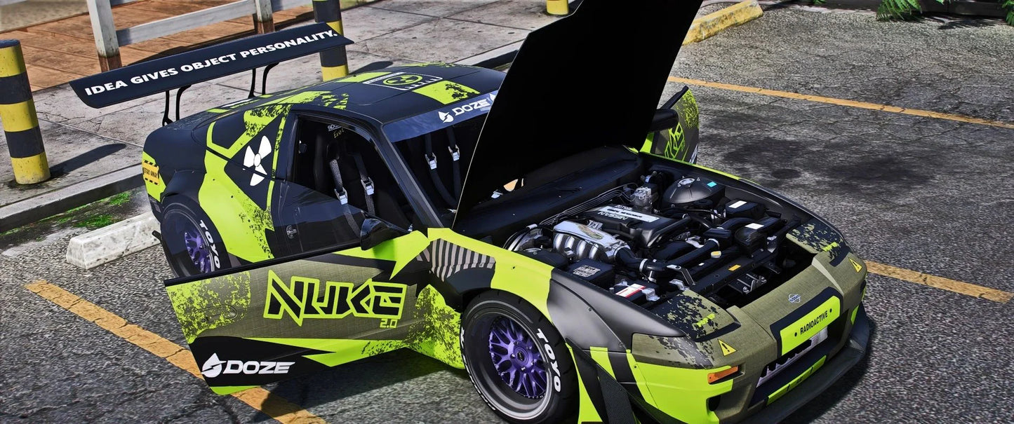 Nissan 240sx Nuke Edition | 404 Garage