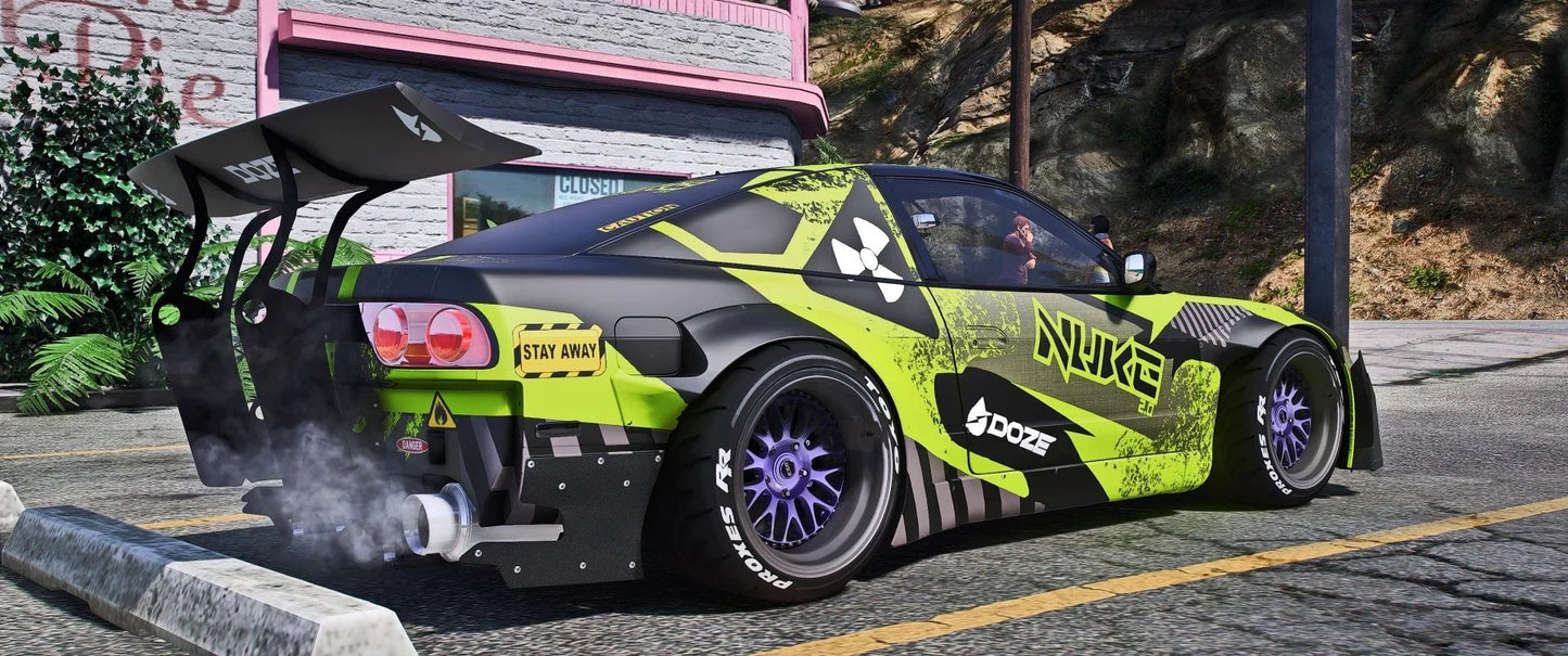 Nissan 240sx Nuke Edition | 404 Garage