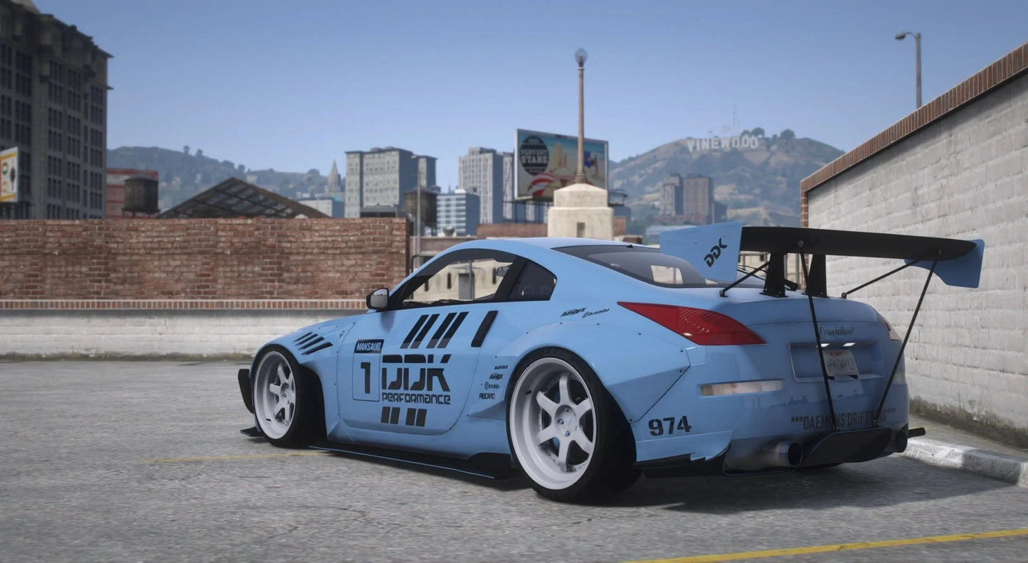 Nissan 350Z Rocket Bunny DDK-Performance | Mansaug