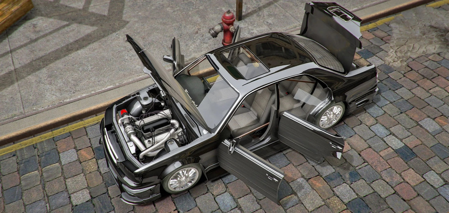 Nissan Cedric Y33 (90+ tuning parts) | Hashiriya