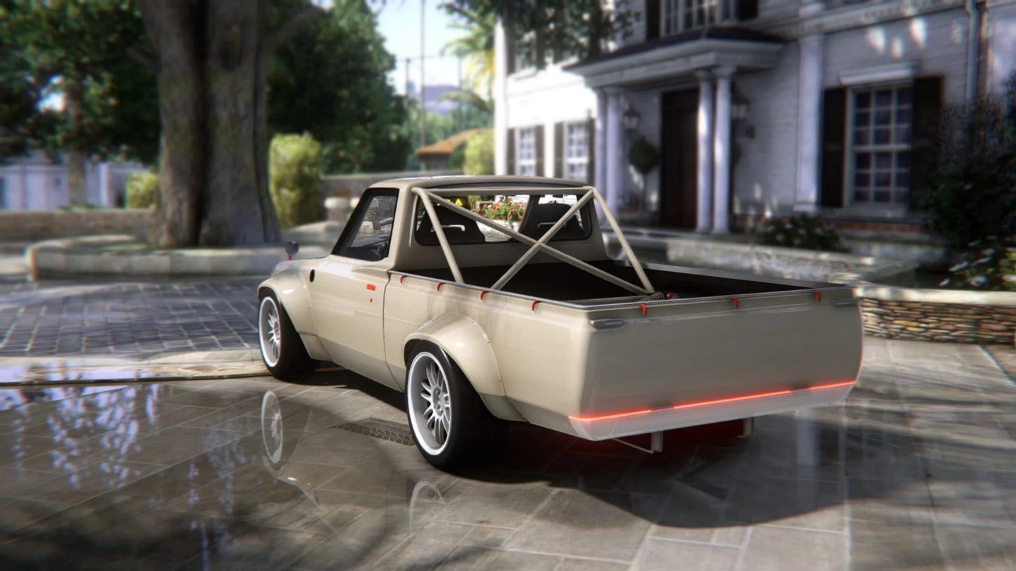 Nissan Datsun 620 Truck Twin Turbo V8 | AM