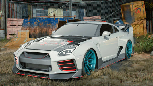 Nissan GTR BODYKIT Animated | YASHEX